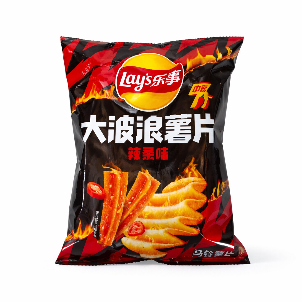 Чипсы картофельные рифлёные острые со вкусом «ла тяо» Lay’s, 70 г