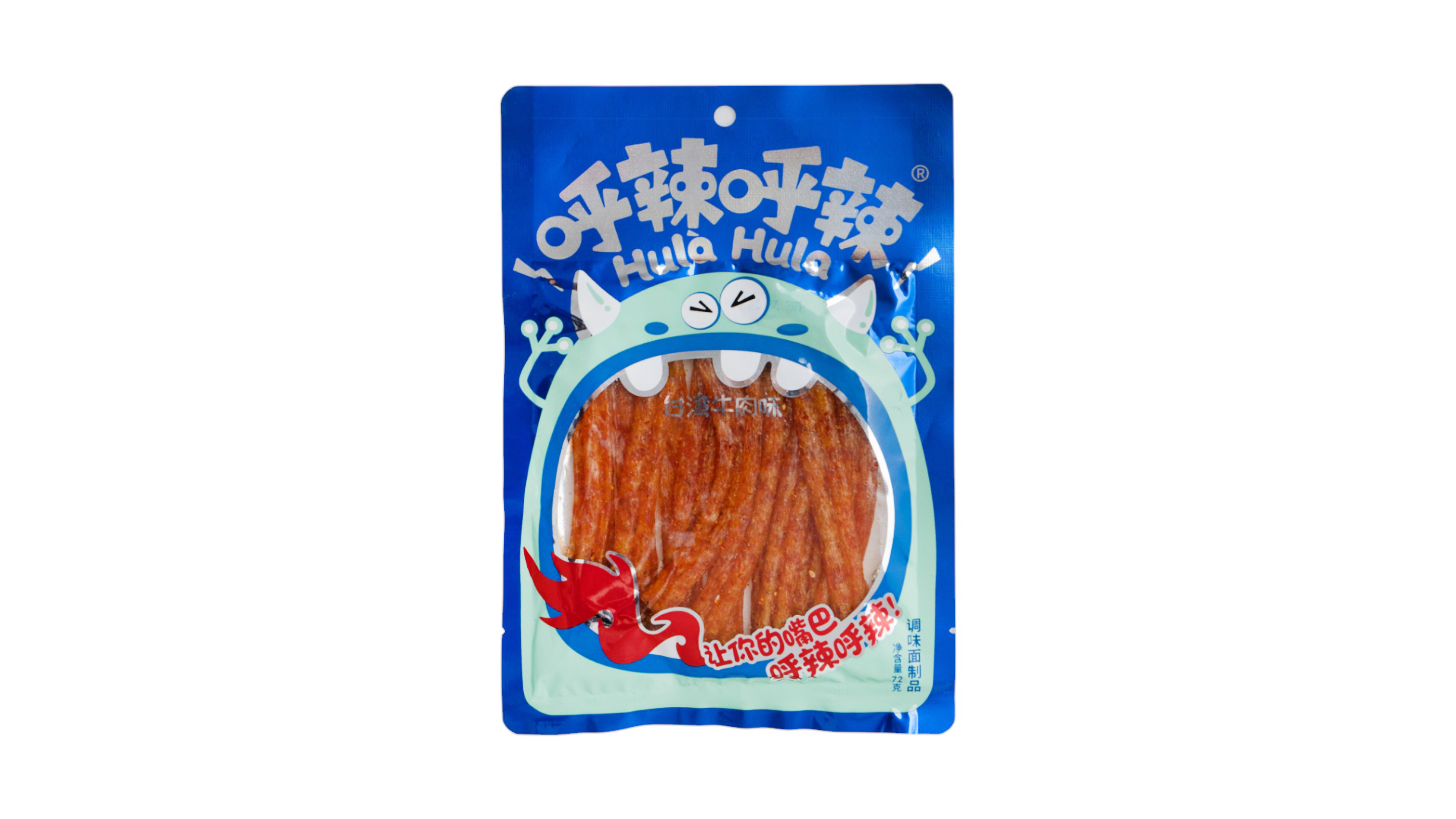Латиао острая соевая закуска со вкусом говядины Hula Hula 72 г